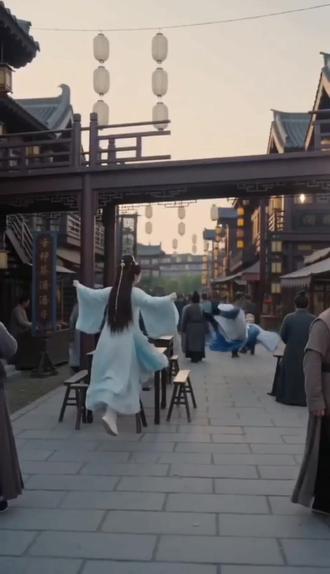 #AI客栈飞踹夺铜板 #随变ai随便玩