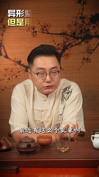 异形紫砂壶有意思但是用着非常别扭!#紫砂 #紫砂壶