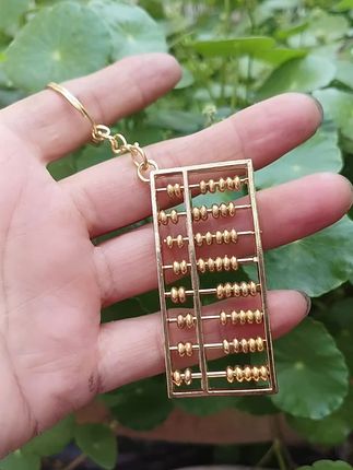 #迷你小算盘#算盘钥匙扣#算盘挂件#算盘一响黄金万两