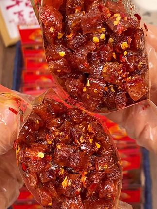 巴西烤肉风味辣条 #辣条 陪伴了很多人的童年回忆还是小时候的那个味道#8090后的童年回忆 香辣有嚼劲