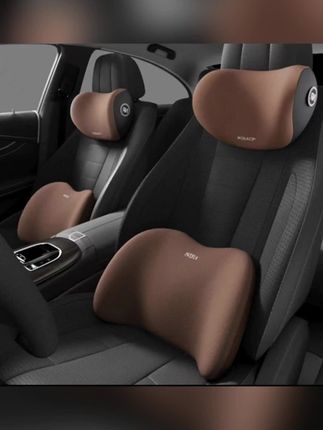 #好物推荐 汽车好物美亨元汽车头枕腰靠,驾驶座椅#爆款热卖中 记忆棉护腰靠枕。