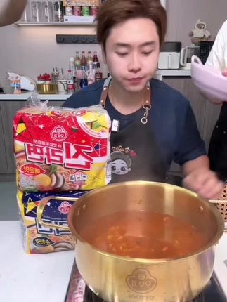 8 【OTTOGI/不倒翁 拉:/ 面方便面金拉面韩式泡面韩国方便面速食夜宵美味】#方便面 #泡面 #拉面 #速食 #好物推荐