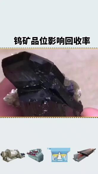 钨矿种类繁多,哪种类型的钨矿品位较高?如何找到方法使选矿作业中回收率得到提高#钨矿选矿 #选矿工艺流程 #选矿设备