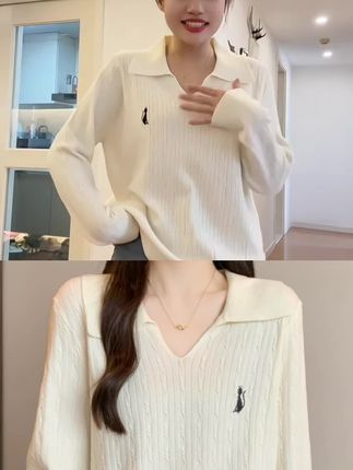 2025秋季新款大码女胖mm显瘦遮肉百搭气质减龄刺绣毛衣上衣#大码女装#秋季穿搭#毛衣穿搭 @DOU+小助手 @DOU+上热门 @巨量千川