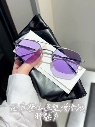 #丹阳眼镜 高颜值双粱银眼镜框