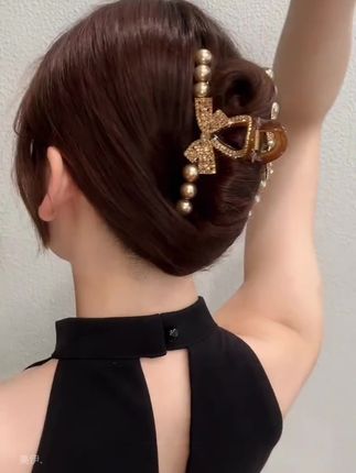 轻奢高级感大号抓夹#抓夹 #抓夹发型 #发型 #头饰发饰 #美出高级感