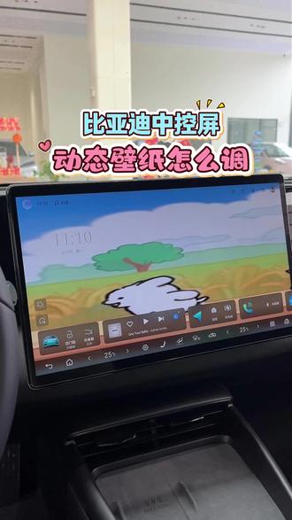 比亚迪中控屏壁纸怎么调 ,一招教会你 #比亚迪 #比亚迪海洋 #用车小知识 #海洋贺岁马上有礼