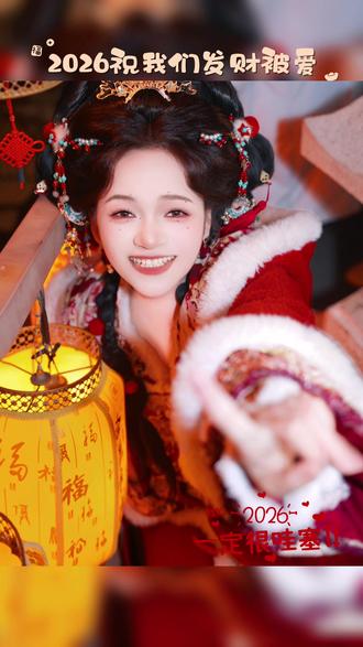 小财神驾到~#古装 #国潮来袭 #汉服摄影