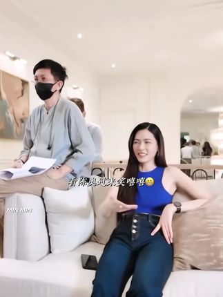 这个邝啷啷表情变化好明显~#lingorm #ormkornnaphat #linglingkwong #甜蜜暴击 #我磕的cp全世界最甜