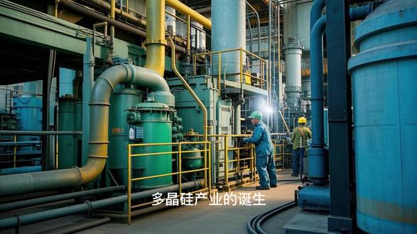 多晶硅产业的诞生与发展:三、西门子法的技术特点 #热点追踪 在多晶硅产业的发展历程中,西门子法利用氢气还原三氯硅烷的工艺无疑是一个里程碑式的创新。该工艺的核心在于通过氢气将三氯硅烷还原,从而在硅芯发热体上沉积出高纯度的多晶硅。这一过程不仅提高了多晶硅的生产效率,而且显著提升了产品的纯度,为太阳能电池和半导体产业提供了关键材料。例如,根据一项研究,西门子法生产的多晶硅纯度可以达到99.9999999%以上,这为光伏产业的高效率转换奠定了基础。正如爱因斯坦所言:“科学的每一项重大成就,都将以其他领域的进步为前提。”西门子法的诞生,正是多晶硅产业与化学工程领域进步相结合的产物。