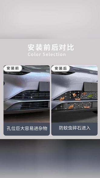 适用于比亚迪海狮06dmi/EV满天星防虫网前杠中网水箱格栅改装配件#比亚迪海狮06 #防虫网 #汽车改装配件 #汽车防虫 #汽车好物