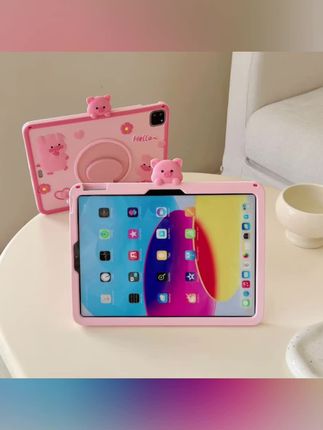 苹果ipad9保护套第十代适用mini5/6硅胶air4可爱pro11第三代全包#平板电脑保护套