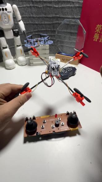 教你自己省钱组装一套无人机玩!能学到组装技能,还能玩太值了 #无人机