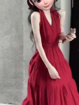 #显瘦连衣裙 #气质仙女裙穿搭 #超仙连衣裙 #气质女神穿搭