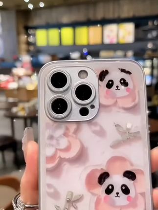 可爱的小熊猫,可爱的你真的好好看#手机壳#是时候安排一下了#数码科技#这也太好看了