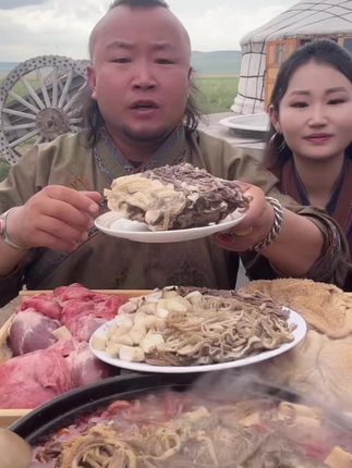 精品羊杂,草原美食,羊杂汤,爆炒羊杂,3斤#草原美食 #太好吃了 #舌尖上的草原美食 #分享家乡特产 #羊杂