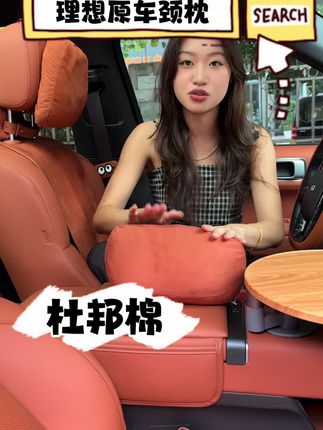 理想杜邦棉颈枕给颈部一个不一样的舒适感 #理想l9 #理想l7 #理想l8 #理想l6 #理想改装