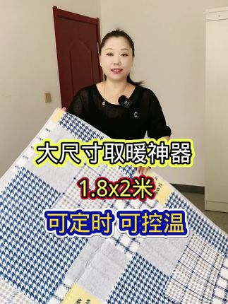 #电热毯 大尺寸智能恒温电热毯