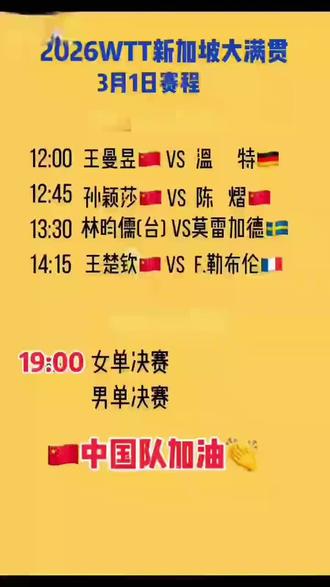 新加坡大满贯最后一天,希望顶峰相见