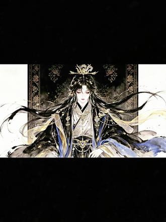 华丽古风水墨人物插画p图指令教程, #孙权 #豆包p图指令月光缠绵 #王者修图 #豆包ai #豆包出大片有两把刷子