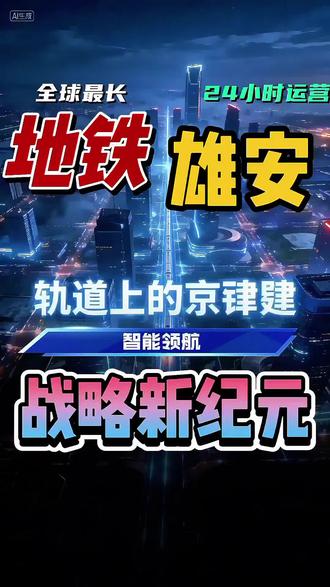 全球最长,24小时运行→北京到雄安的地铁,不只是交通,而是国家战略的动脉!全球唯一跨城地铁,2026年开通,50分钟直达,重塑京津冀经济格局!
#雄安新区 #国家战略 #京津冀一体化 #城市发展 #中国速度