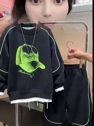 #儿童套装 #感谢抖音我要上热门