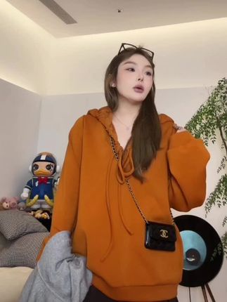 #连帽卫衣#慵懒风#大码女装#休闲百搭