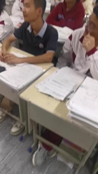 邳州市明德中学高二,14班的晚自习课#孩子们加油你们是最棒的