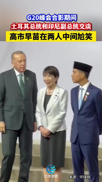 高市早苗G20峰会上尬笑(环球网)