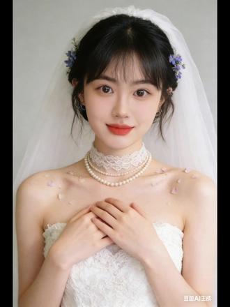 每个女孩都有一个婚纱梦,豆包做到了#豆包ai #豆包p图已经nextlevel了 #婚纱造型 白纱半身照ai你无敌了 #新娘造型 白纱半身照豆包ai指令 白纱半身照豆包指令 婚纱照写真豆包指令 婚纱照豆包指令 白纱写真豆包指令