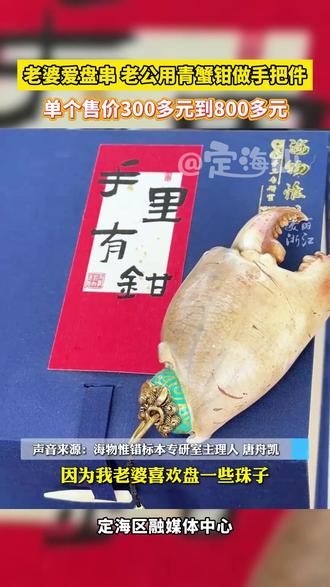 #手工 #盘串 #万万没想到 手里有钳!手里有钱!#舟山定海 #谐音梗