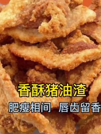 曾二哥太狠了!我没拍视频的猪油渣,他一晚上就吃3包!五花肉做的不腻,嘎嘣脆,6个味,当个小零食,追剧都特别合适#今天吃什么 #香脆猪油渣@大头妈妈的美食选物局