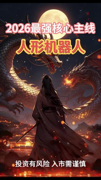2026年最强核心主线-人行机器人 #热点 #财经 #股票 #龙头