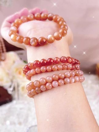 愿你像太阳一样发光发热#珠宝首饰 #太阳石 #天然水晶 #首饰推荐