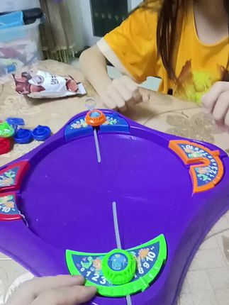 亲子互动玩具对战,陀螺玩具#玩具视频故事