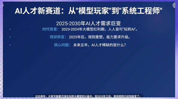 未来AI人才的核心能力要求的变化:将模型高效、稳定、低成本部署到生产系统#AI #AI人才#系统工程师 (包含AI生成内容来源网络)