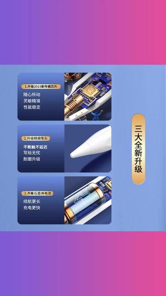 适用作业帮电容笔学习机触控笔AI学习家教机手写笔P30电容笔P20笔 #作业帮电容笔 #学习机触控笔 #AI家教机手写笔 #P30 P20专用笔 #学习触屏笔