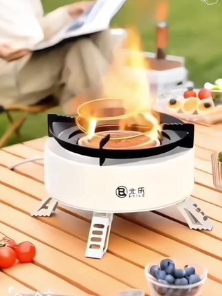 #户外卡式炉#户外便携式露营装备#户外煮茶炉#野炊燃气炉灶#分体式炉具