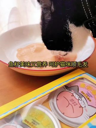 鱼籽美味又营养 呵护猫咪顺毛发 #萌宠好物 #猫零食 #喂猫 #猫罐头测评