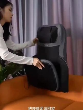 奥克斯按摩神器肩颈椎腰后背部全身可自动多功能靠垫家用揉捏仪椅#好物推荐🔥 @DOU+小助手