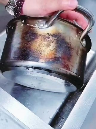 金刚砂海绵擦锅底清洁除垢高密海绵块洗碗刷锅去铁锈污渍百洁布#百洁布#生活好帮手 #厨房好物#金刚砂海绵擦 #清洁好物