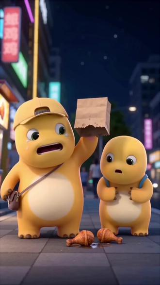 #AI可爱动画风格 #抖音ai创作 #奶龙