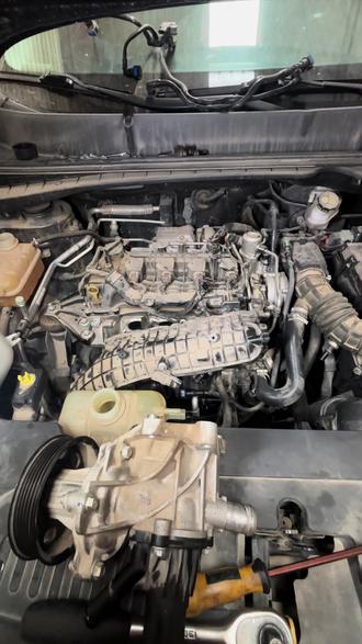 #汽车保养与维修 长安CS55PLUS更换水泵