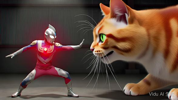 奥特曼大战巨型猫咪 当经费不足的奥特曼
遇上橘猫巨兽…
结局是加入干饭大队#奥特曼 #猫咪 #大战 #搞笑 #上热门