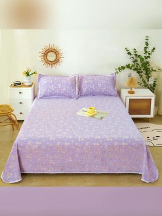 #床单 四季布原棉细纱老粗布床单三件套防滑透气软席床上用品床单枕套#面料柔软舒适 #家纺床上用品 #视频同款 #床上用品