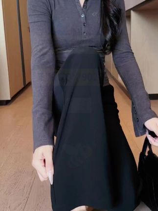 秋季必入!小个子女生的黑色高腰微喇通勤神裤 #黑色西装裤 #黑色阔腿喇叭裤 #通勤西装阔腿裤 #小个子阔腿裤 #高腰喇叭裤