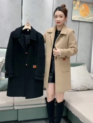 #中长款大衣