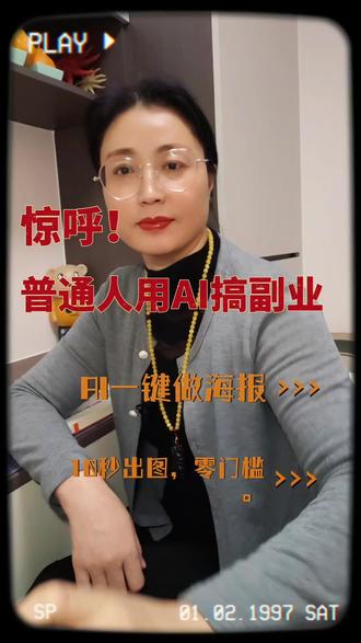 别再花钱做海报了!AI10秒搞定,一看就会#AI教程 #豆包AI #AI做图 #手机实用技巧 #庆玲说AI