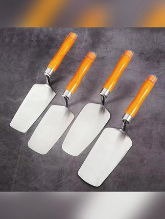 #郝邵文 推荐 不锈钢长柄刀皿灰刀抹子抹批灰刀泥瓦工瓦瓷砖抹灰刀皿刀加厚灰匙   #好物推荐🔥 #好用不贵经济实惠 #平价好物 #好物种草