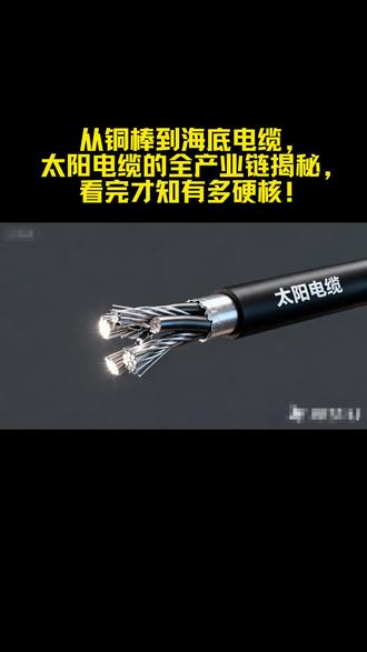 #太阳电缆#知识科普 #股民#股市